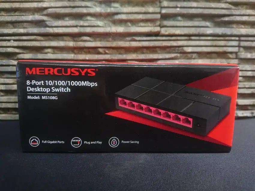 Mercusys Ms108G 8 port Gigabit Switch Hub Gigabit