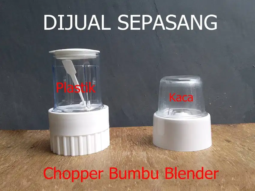 Chopper Bumbu Kering & Basah