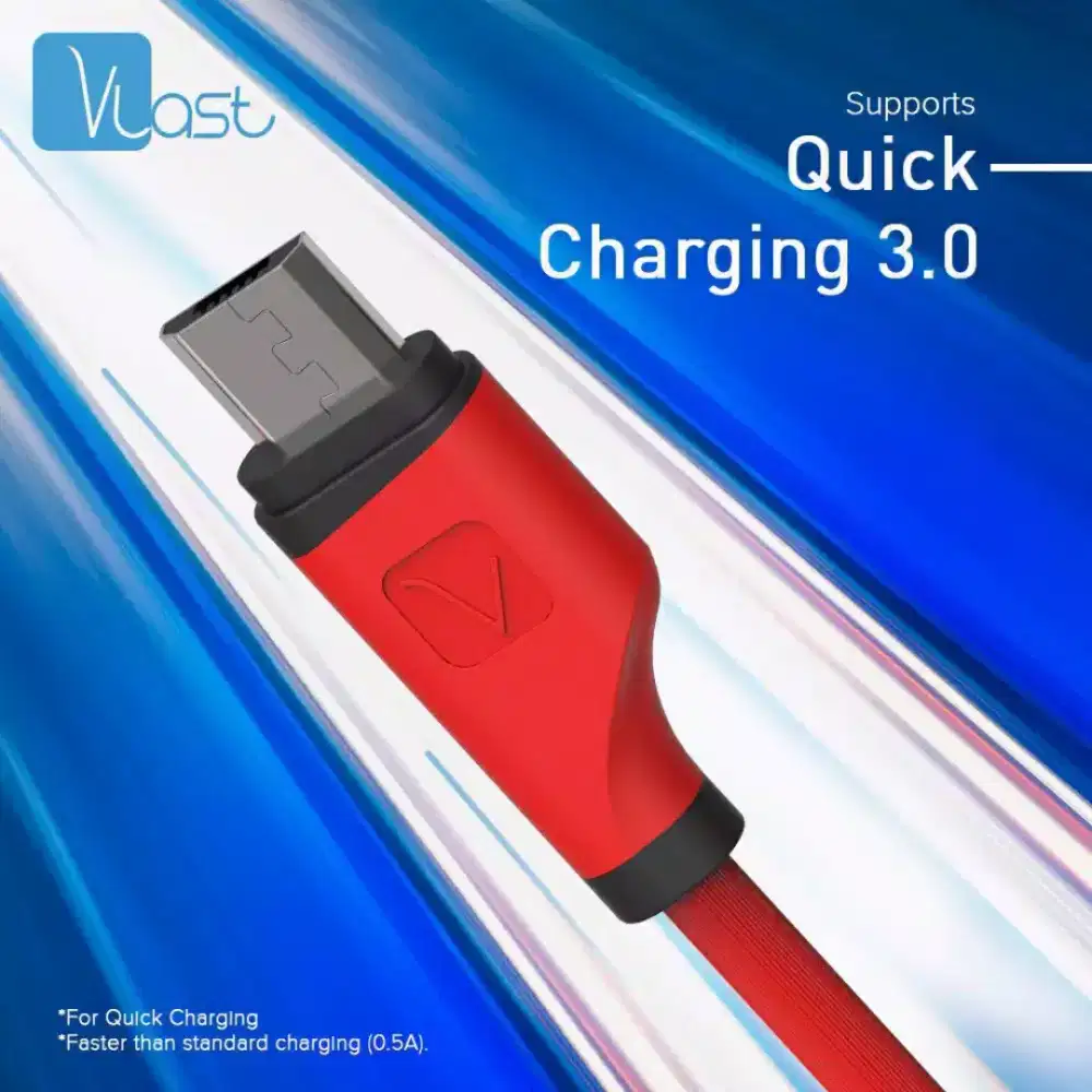 Kabel Charger Quick Charger 3.0 HIPPO VLAST Micro USB