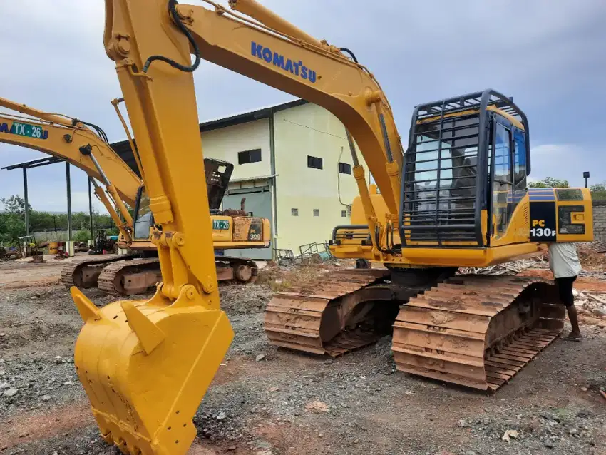 JUAL EXCAVATOR KOMATSU PC130 F TAHUN 2018 BKN HITACHI KOBELCO SUMITOMO