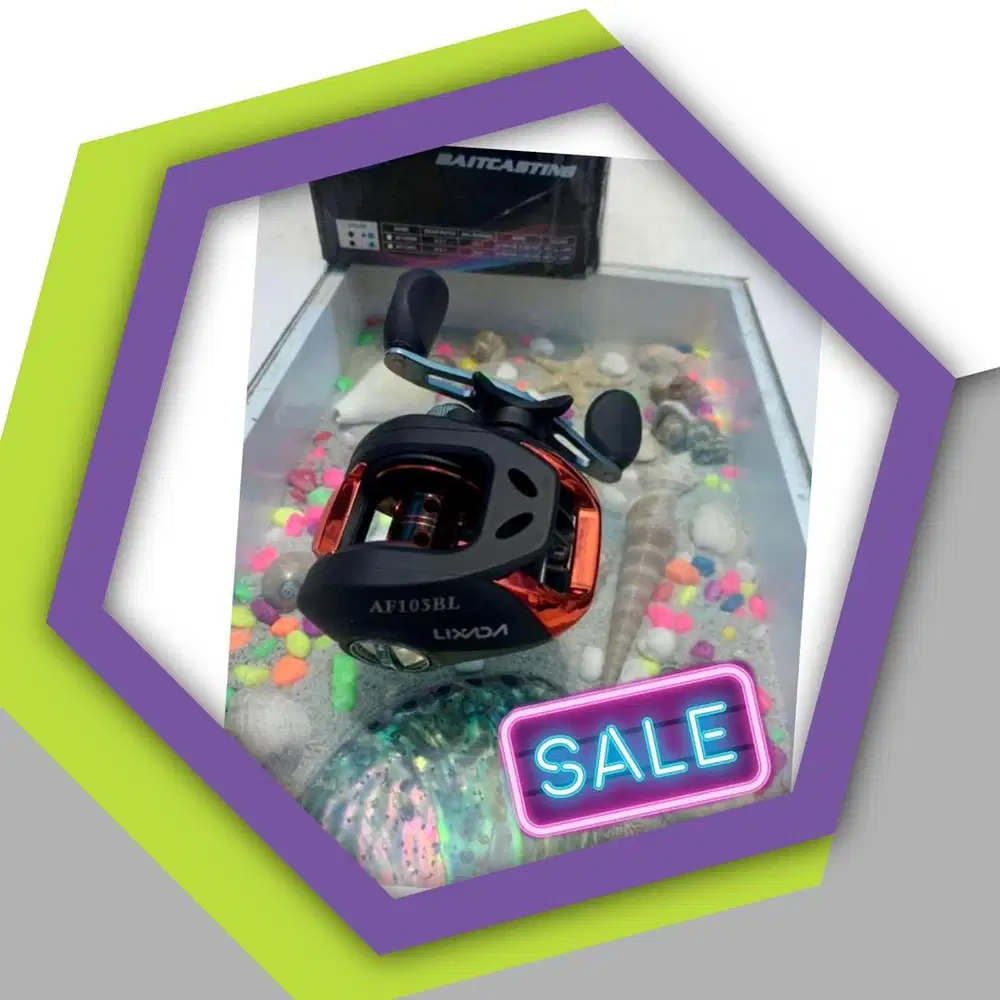 Reel pancing BC LiXADA ORIGINAL (BARU)