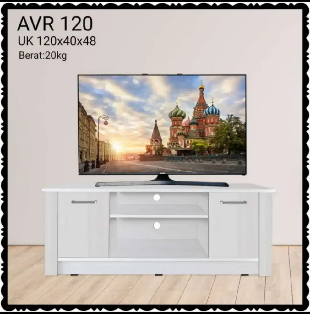 Rak aquarium -Meja tv - Rak tv bisa UK tv 40inc