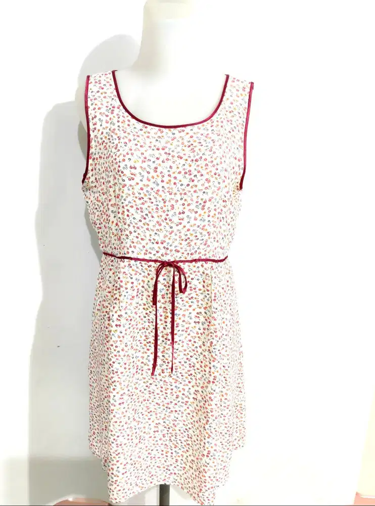 Terusan bunga premium flower dress