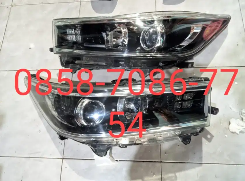 Headlamp venturer dan bumper Inova reborn facelift 2021