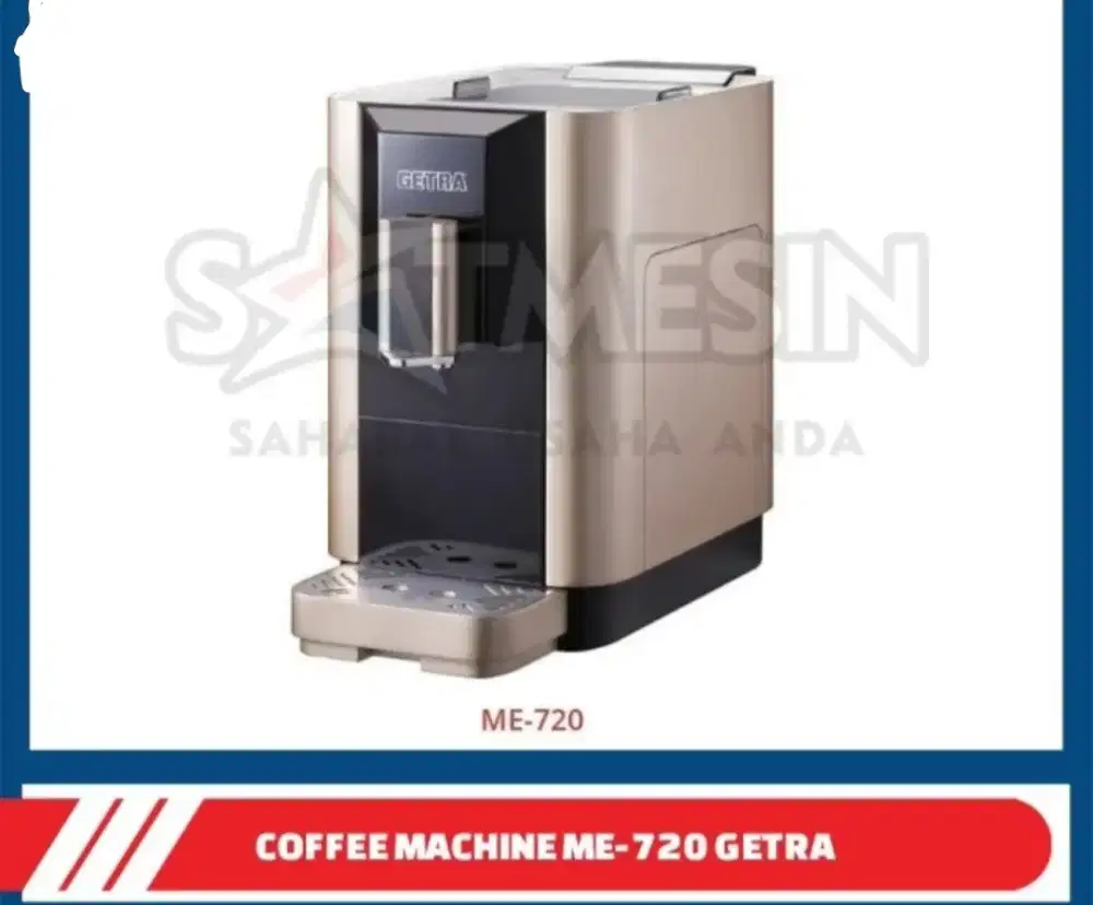 Mesin kopi getra ME-720 black coffee expresso full otomatis me-702