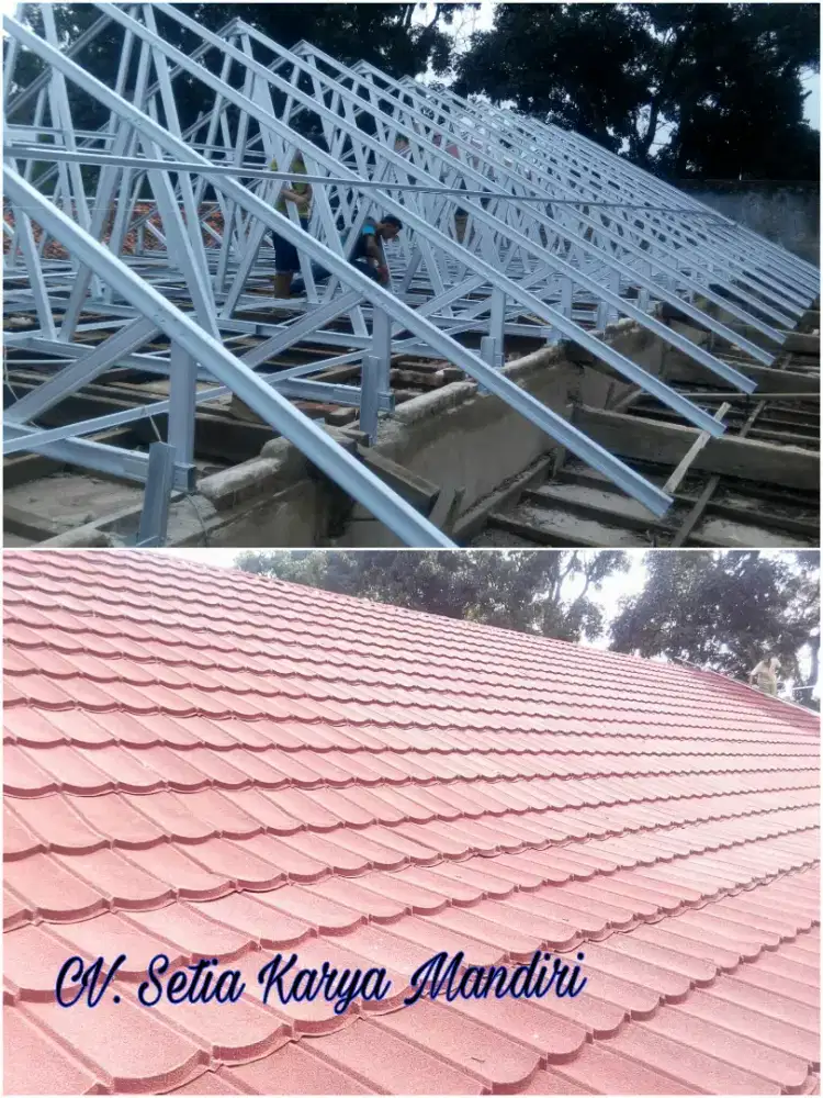 Atap Baja Ringan dan Genteng Metal Pasir Tangerang