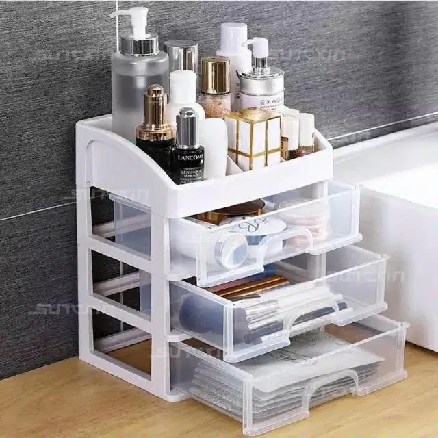 NEW Rak Kosmetik Multifungsi Rak Tiga Laci