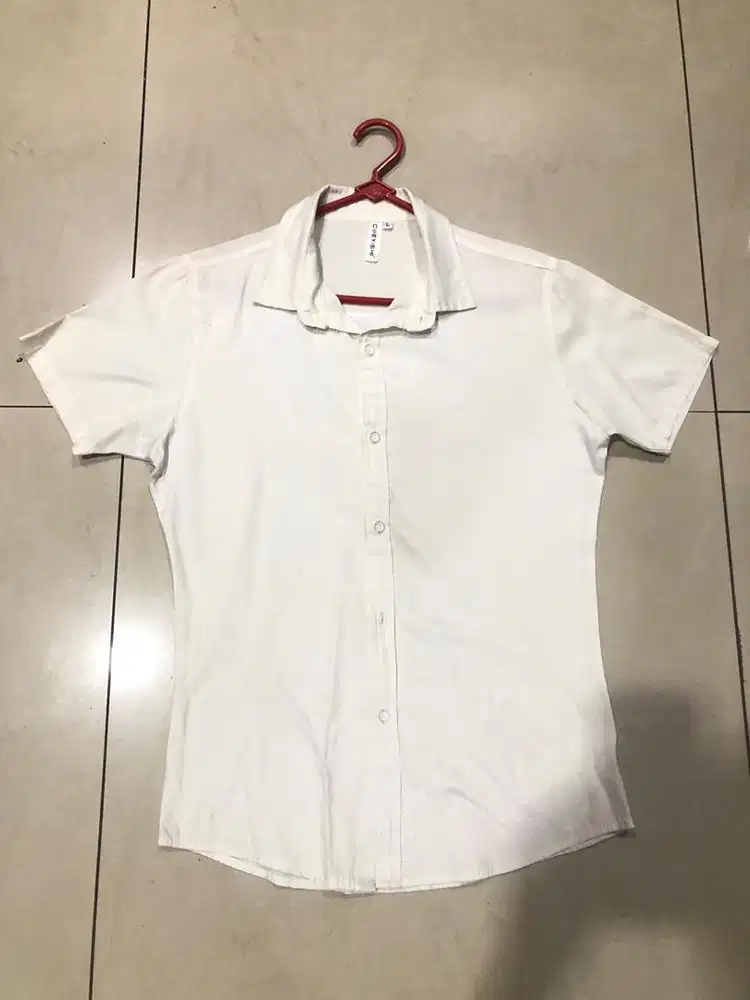 PRELOVED MURMER Import White Men Shirt