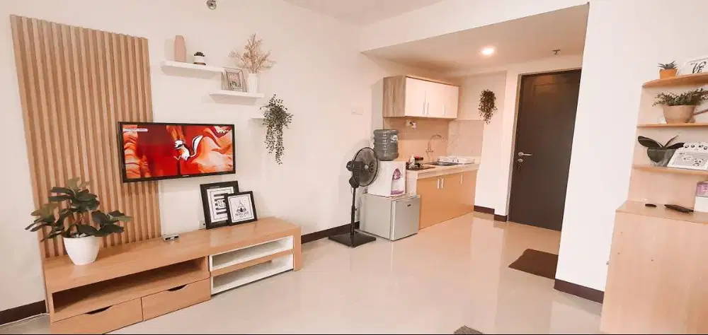 Apartemen Studio Cozy dan Nyaman Cuma Seharga Sewa Kost!