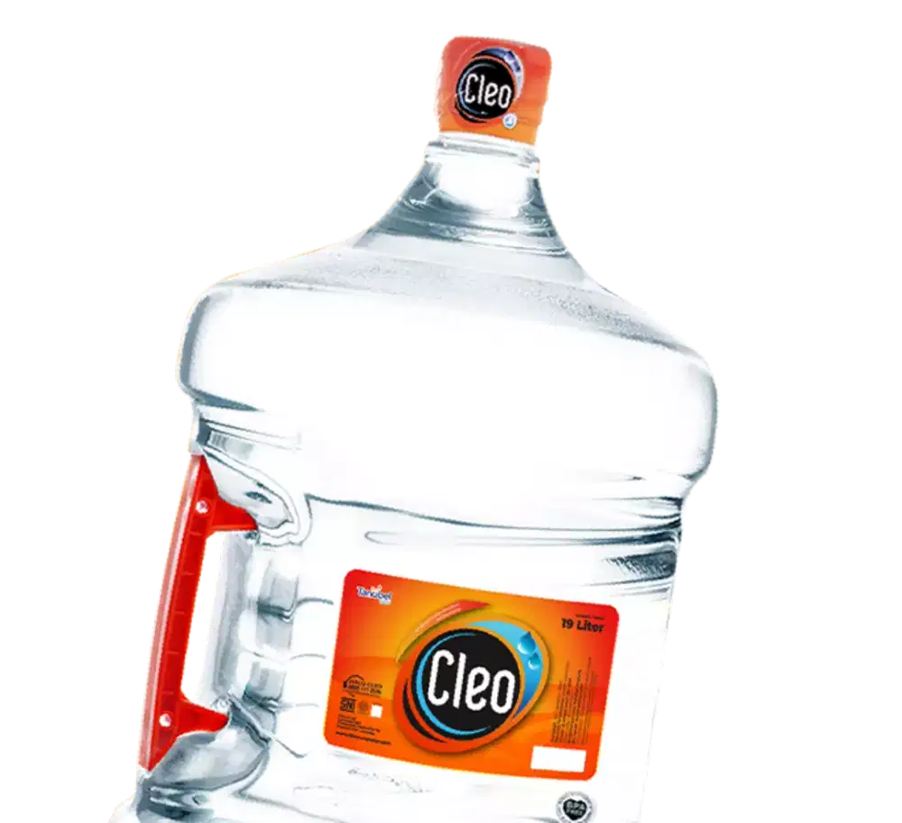 CLEO Galon + Isi Asli Segel