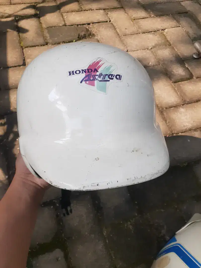 Helm Honda Vintage Jadul