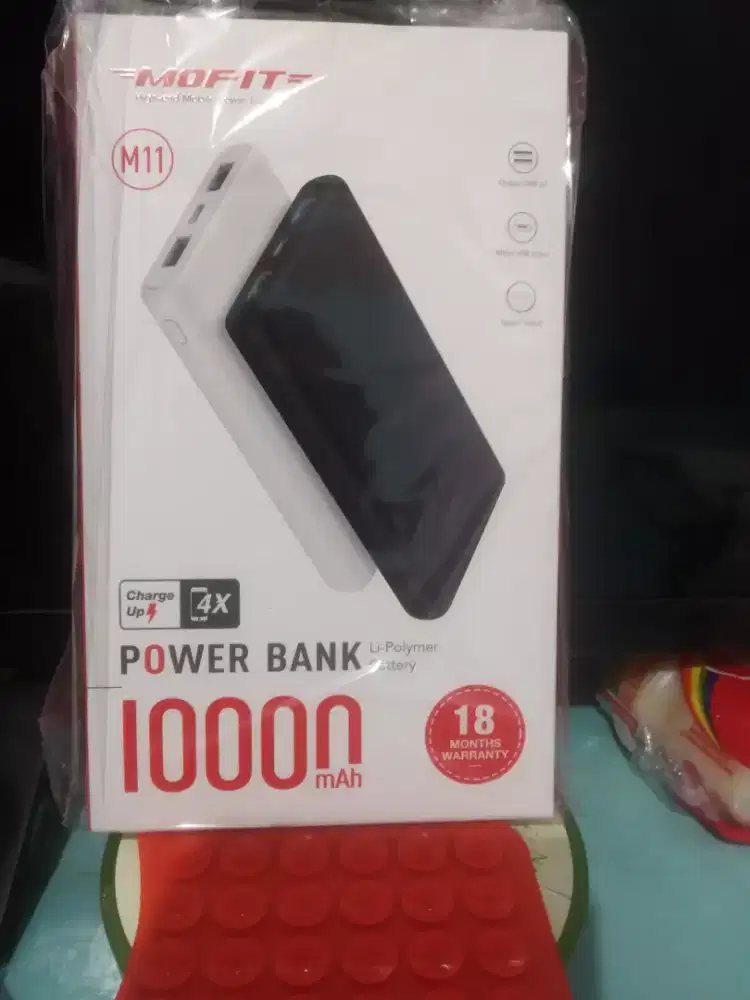 Powerbank MOFIT M11 10.000mAh + Fast Charge Real Capacity