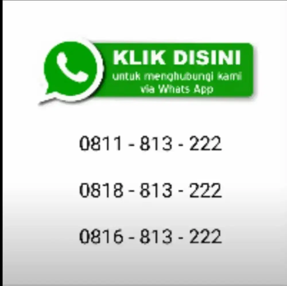 JUAL NOMOR KEMBAR CANTIK / BARTER MOBIL