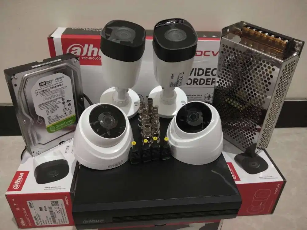 NEW CCTV ONLINE DAHUA 4 KAMERA