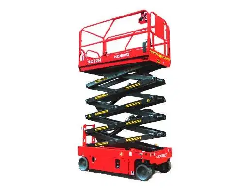 Mobile Scissor Lift Tangga Gunting Elektrik 10 Meter - 16 Meter