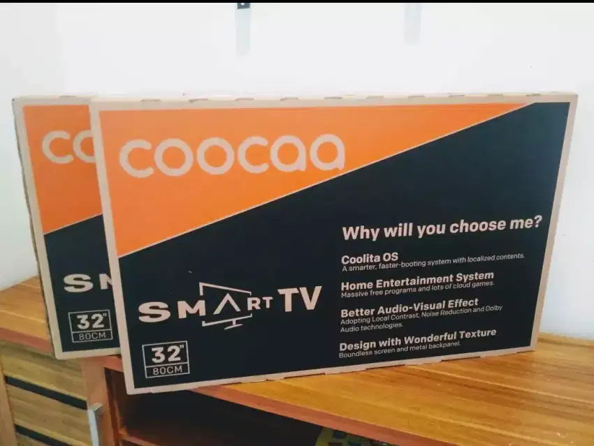 Led 32 smart tv coocaa 32s3u