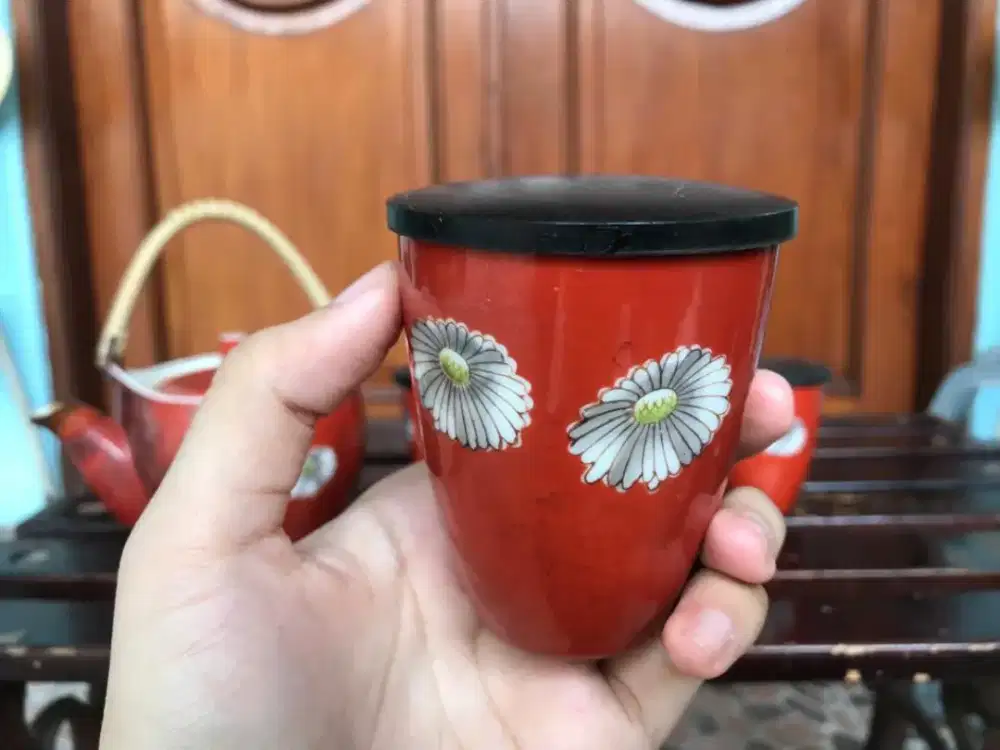 Teko set keramik original