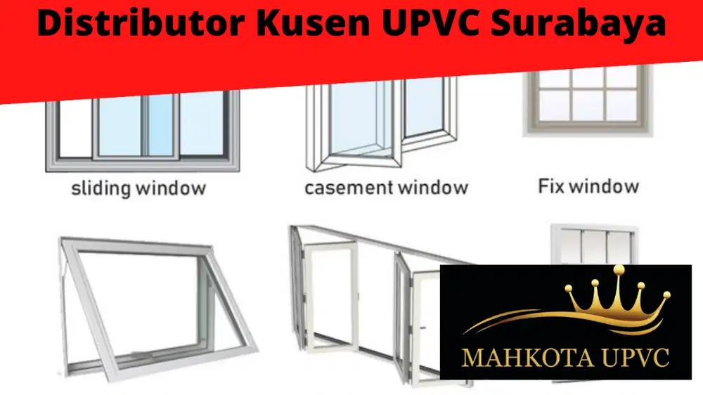 harga pintu jendela upvc kaca surabaya