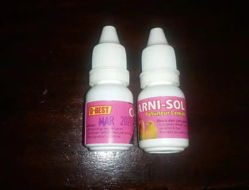 CARNI-SOL CARNISOL Obat untuk burung ngelemak & kegemukan