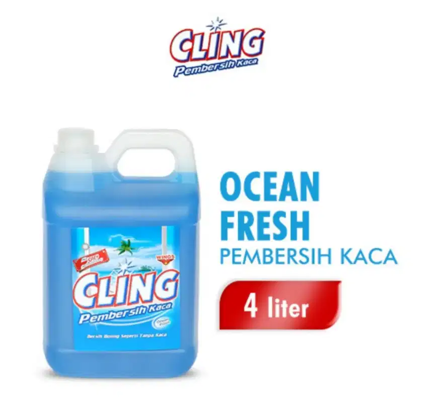 CLING Pembersih Kaca Galon 4L