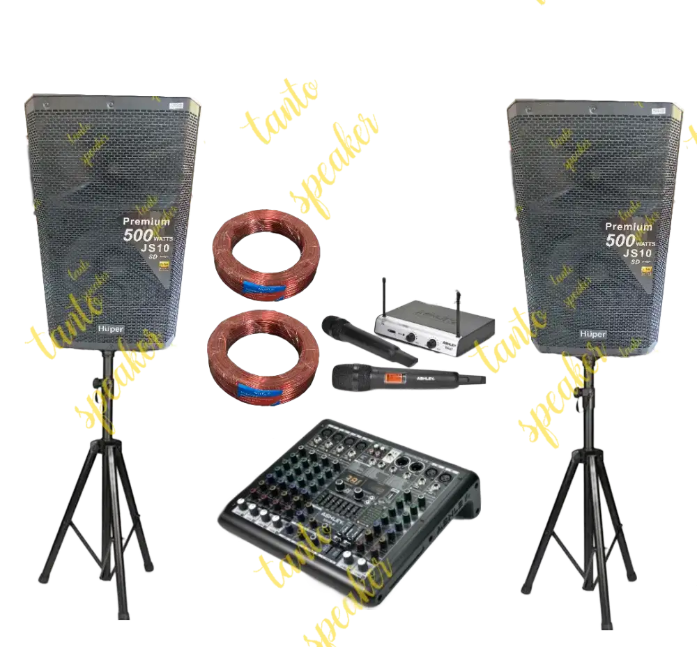 Paket huper js 10.   500 watt 15 in