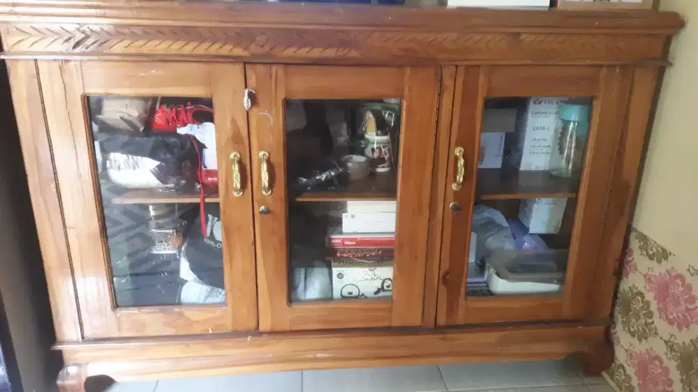Lemari / Bupet / Meja TV Kayu asli awet