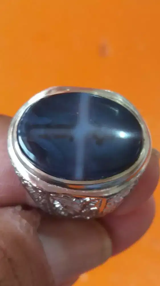 Jual Batu Cincin Natural Tapak Jalak Unik Bagus