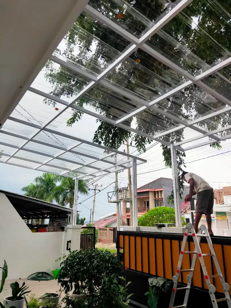 Kanopi atap clear/bening