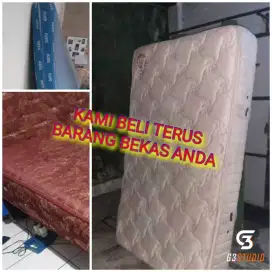 Kami beli springbed dan barang bekasnya