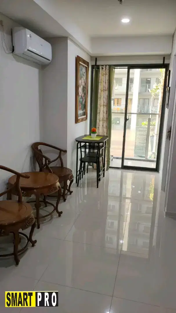 Apartemen Damoci, siap huni, tinggal bawa koper