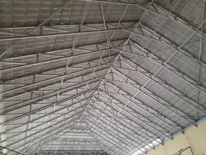 Rangka atap rumah bajaringan
