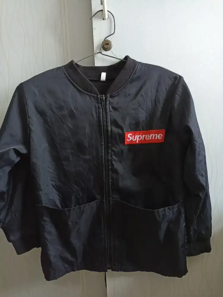 Jaket bomber anak import Korea original size 5-9thn