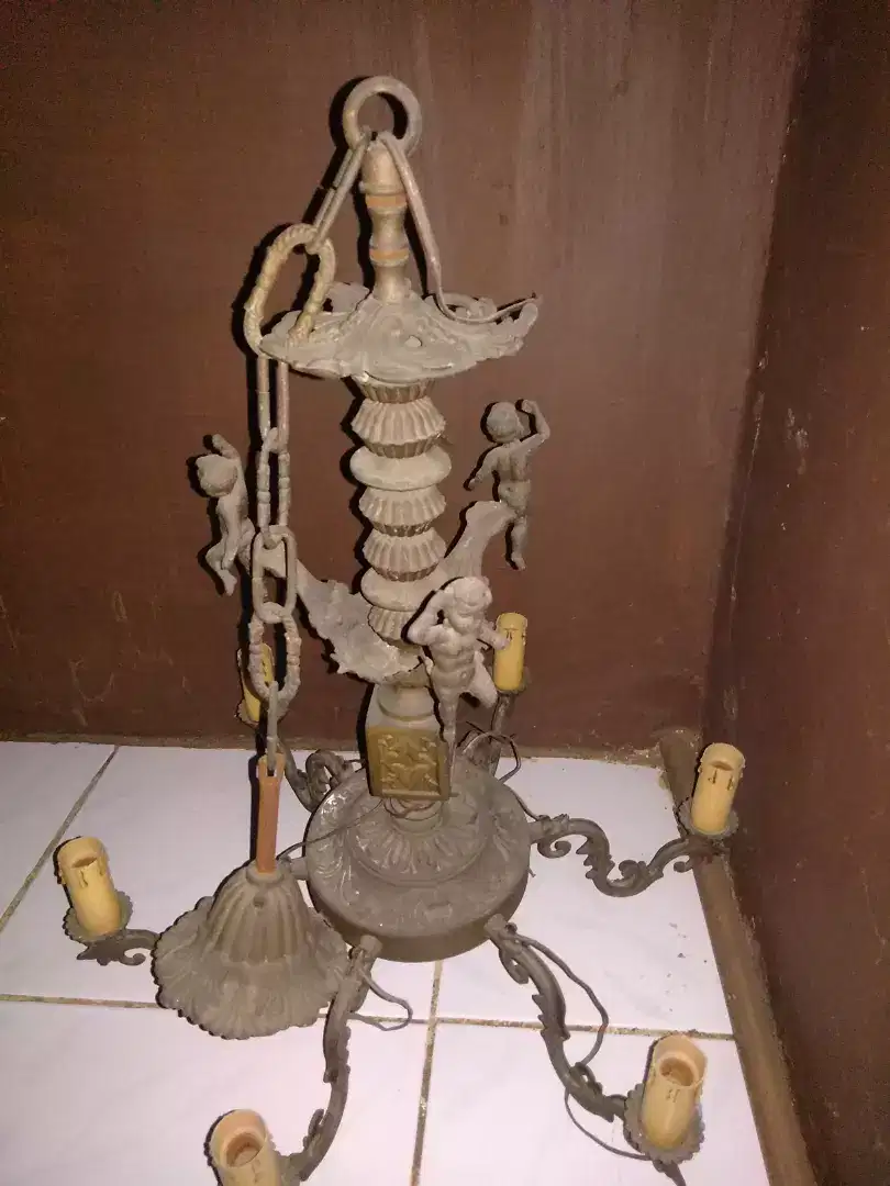 lampu gantung antik kuno jarang ada yg punya