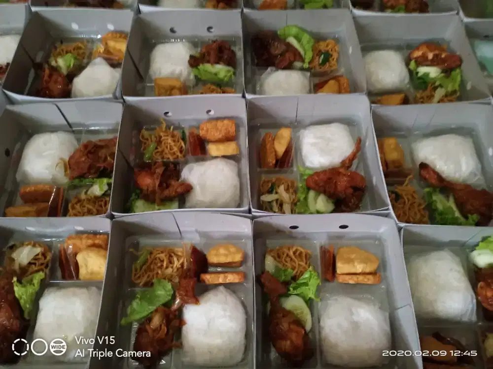 Paket Nasi kotak Ayam goreng mentega jakarta bekasi