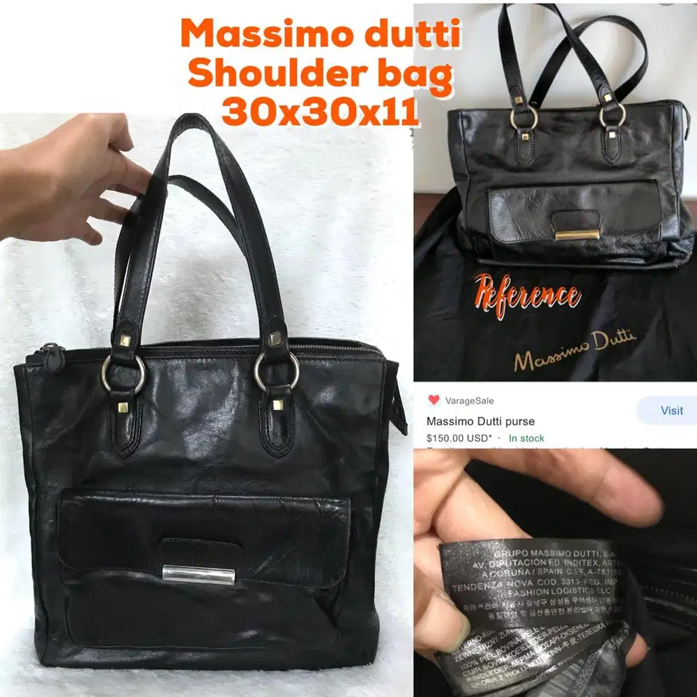 Massimo best sale dutti tas