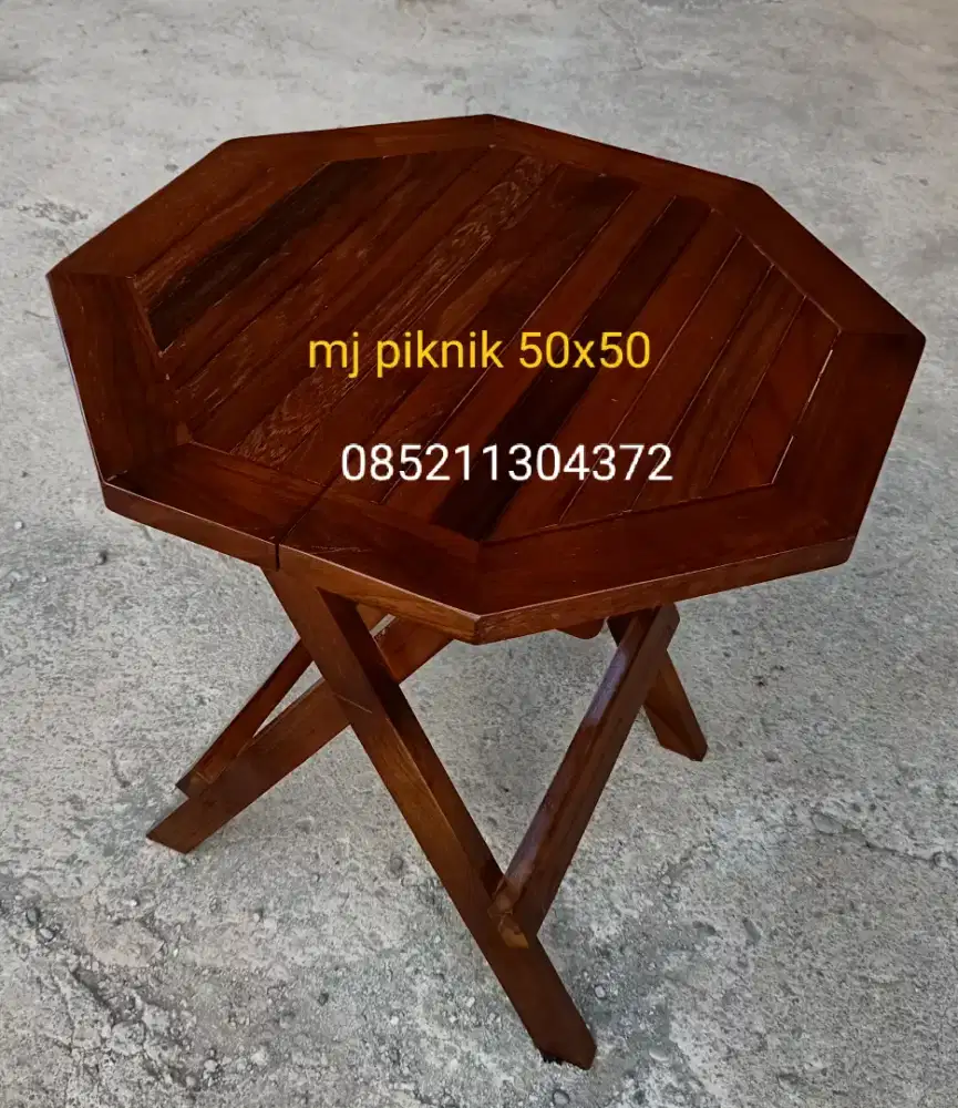 Meja piknik 50x50