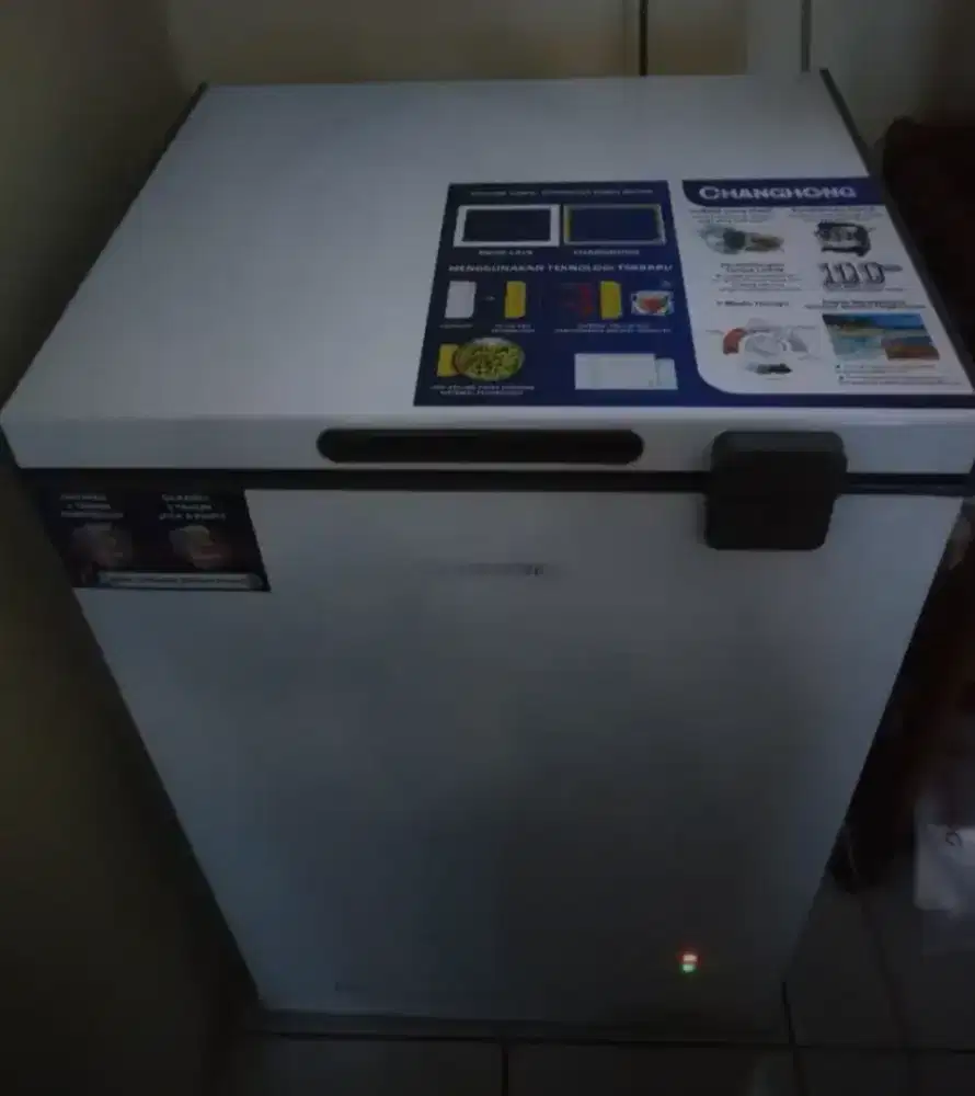 Chest freezer changhong bisa dikredit area ciledug pinang