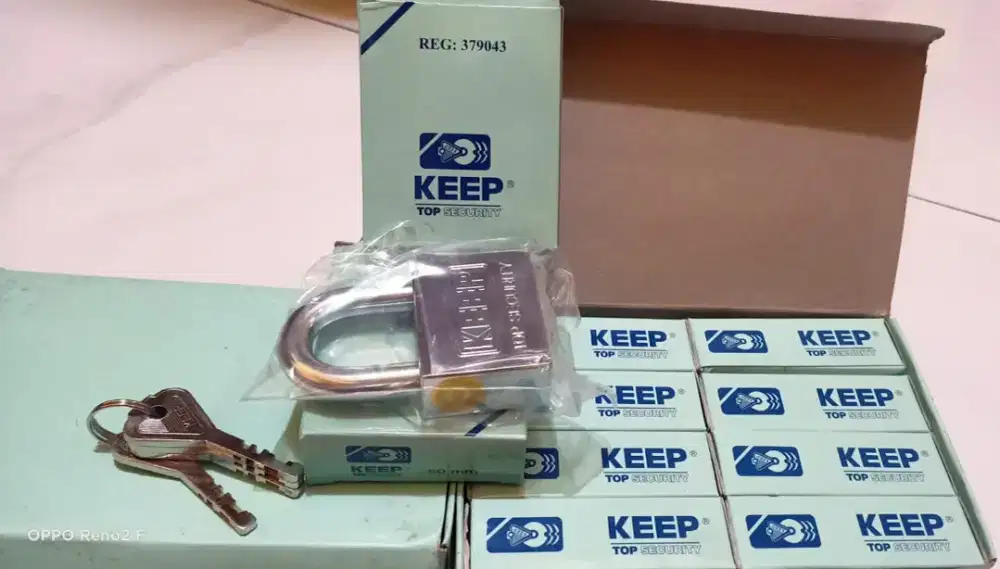 GEMBOK KEEP ORIGINAL KONDISI BARU