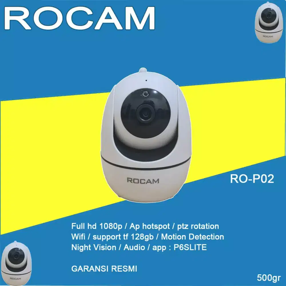 CCTV WIRELESS ROCAM PO-02 1080P 2MP