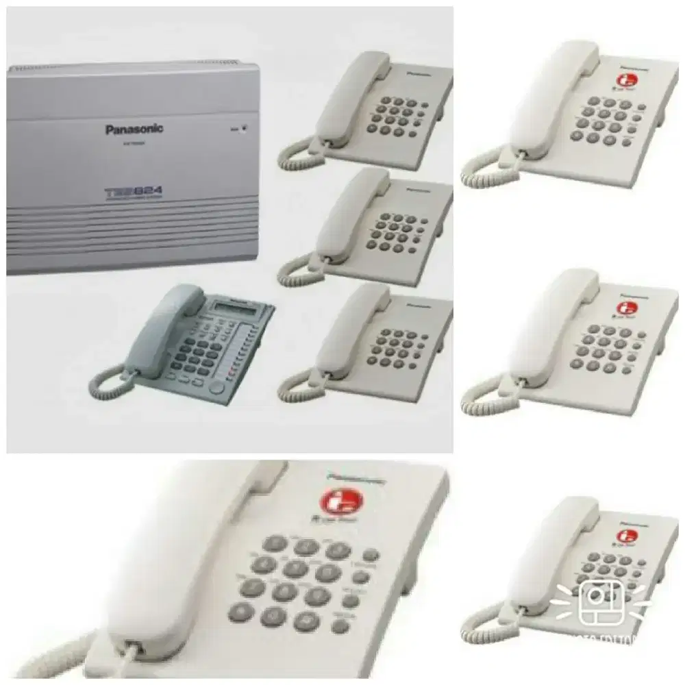 Paket hemat pabx panasonic kx-tes824