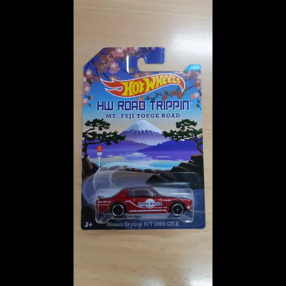 HOT WHEELS ROAD TRIPPIN NISSAN SKYLINE HAKO H/T 2000 GT-X