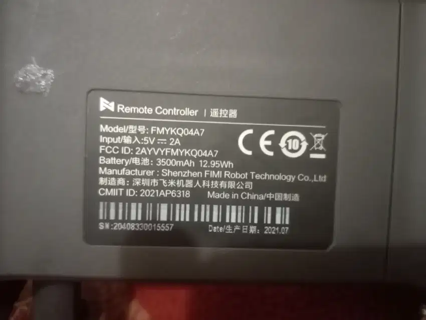 Remot drone fimi x8 mini