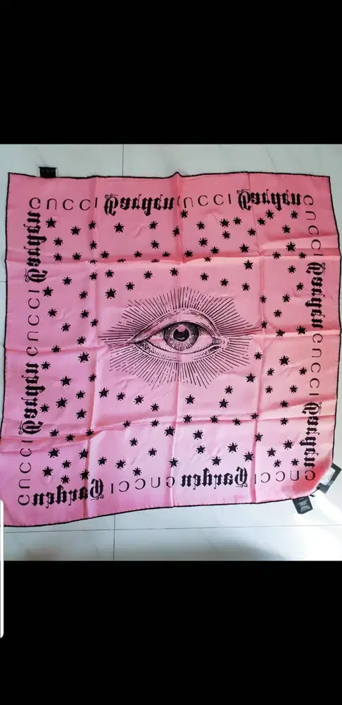 Scarf gucci pink