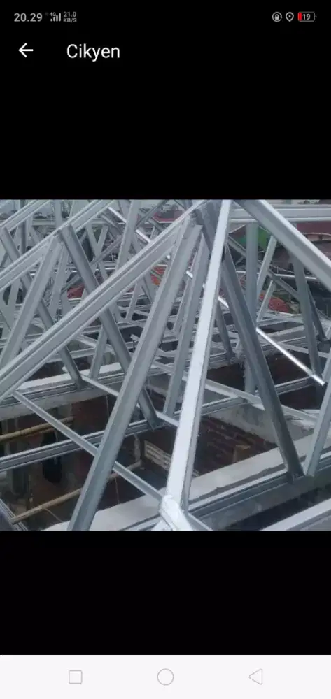 Pasang rangka atap baja ringan promo