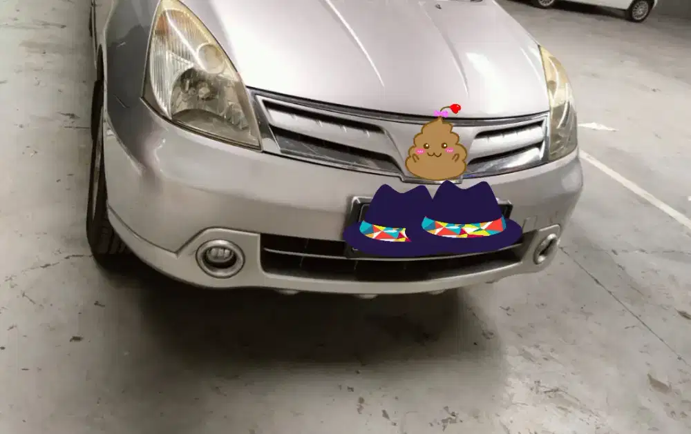 Bemper Grand Livina XV 2011 Grill Bumper