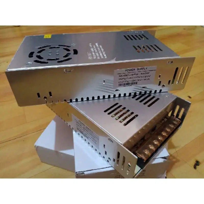 POWER SUPPLY CCTV 12V 40A bisa pakai 16 camera