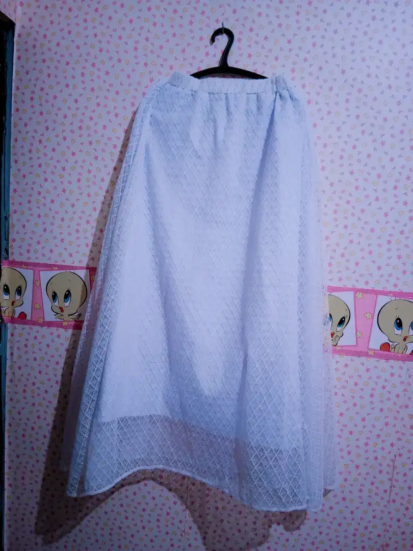 Baju gamis brukat 1set preloved