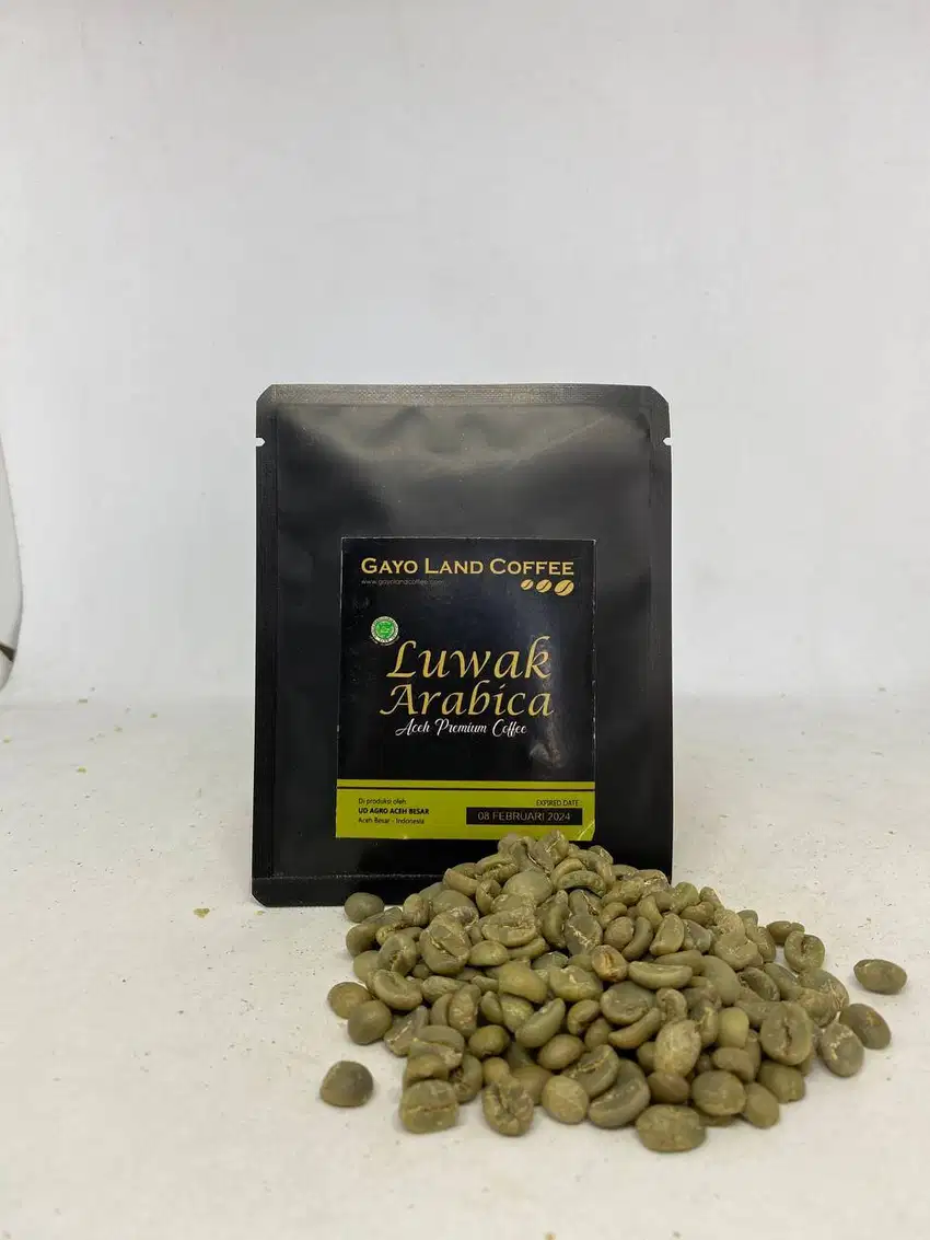 Kopi Green Bean Luwak liar1000 gr