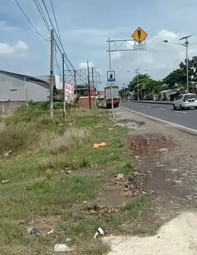 Tanah 8563 m2 Di Pinggir Jalan Pantura Dekat Patimban Subang