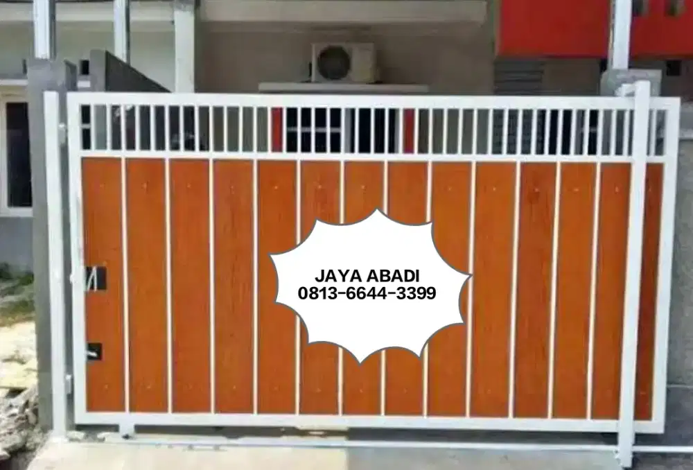 Pintu pagar motif grc 12